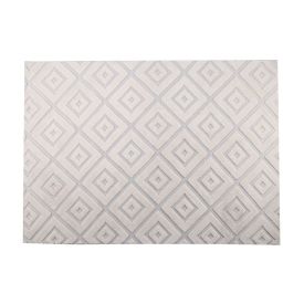 Tapete Para Quarto E Sala 1,40X2,00 M Milano Havan Casa - Marfim Losango