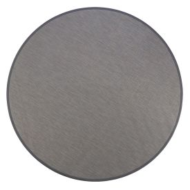 Tapete Para Quarto E Sala 2,00X2,00 M Titanium Redondo Havan Casa - Cinza