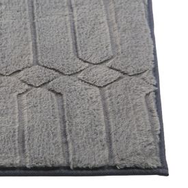 Tapete para Quarto Ou Sala 2,00X2,50M Bellagio Havan Casa - Hexágono Chumbo