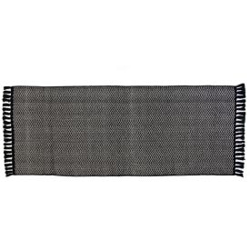 Tapete Para Quarto Ou Sala 50X120 Cm Naturalle Havan Casa - Preto