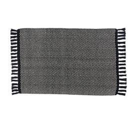 Tapete Para Quarto Ou Sala 50X80 Cm Naturalle Havan Casa - Preto