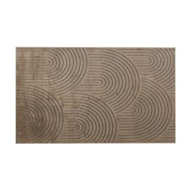 Tapete para Quarto e Sala 60Cmx1,00 m Faro Havan Casa - Arcos Caramelo
