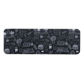 Tapete Para Quarto Ou Sala Tecil 40X120 Cm Havan Casa - Giz Preto
