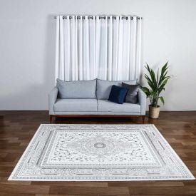 Tapete para Quarto e Sala 2,00X2,40 m Belga Havan Casa - Antracite