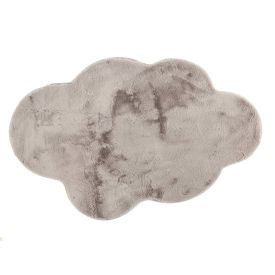 Tapete Para Sala E Quarto Teddy 70X110 Cm Havan Casa - Nuvem Cinza Ice