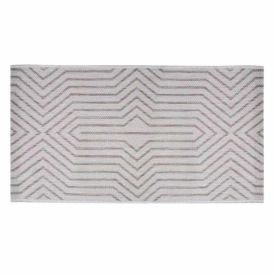 Tapete para Quarto e Sala Amazonas 80Cmx1,50 m Havan Casa - Linhas Bege