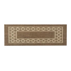 Tapete para Cozinha 66 Cmx2,00 m Cancun Sisal Havan Casa - Grega Marrom