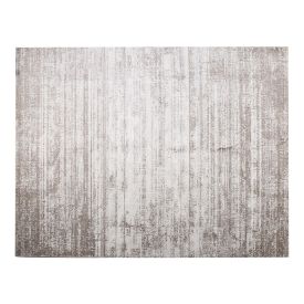 Tapete Para Quarto E Sala Platinium 2,00X2,50 M Havan Casa - Listras Cinza E Bege