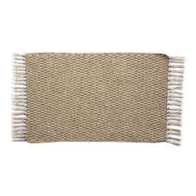 Tapete para Banheiro 40X60 cm Havan Casa - Losango Bege
