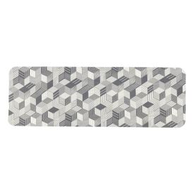 Tapete Para Quarto Ou Sala Tecil 40X120 Cm Havan Casa - 3D Cinza