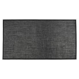 Tapete para Quarto e Sala Titanium 80Cmx1,50M Havan Casa - Preto