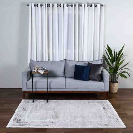 Tapete para Quarto e Sala Toscana 1,40X2,00 m Havan Casa - Cinza Antracite