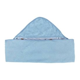 Toalha com Capuz de Canto Plush Havan Baby - Urso Azul