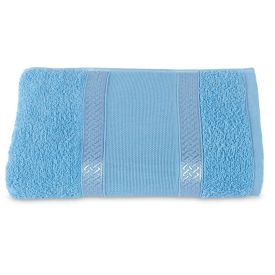 Toalha de Banho 100% Algodão Creative Havan Casa 1 Pç - Azul 