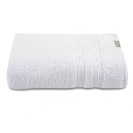 Toalha De Banho 100% Algodão Unika Karsten 1 Pç - Branco