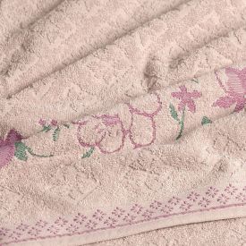 Toalha De Banho Yuna Karsten  - Rose