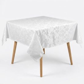 Toalha de Mesa 1,35M X 1,35M Elegance Havan Casa - Branco