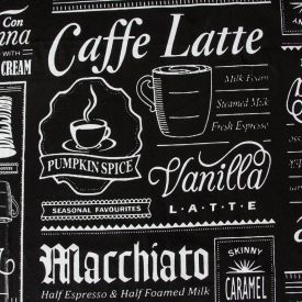 Toalha de Mesa 1,38 X 3,00 m Térmica até 80° Salehtex - Café Expresso Preto