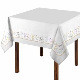 Toalha De Mesa 1,40 X 1,40M Clean Renova Döhler - Floral Boho
