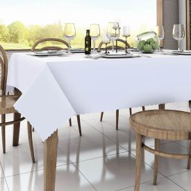 Toalha de Mesa 1,40X1,40 m Gourmet Salehtex - Branco