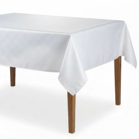 Toalha de Mesa 1,40X2,10 m Requinte Döhler - Branco TJ-5795