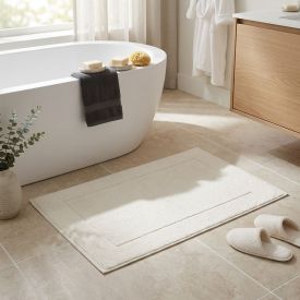Toalha de Piso 100% Algodão Dual Air Buddemeyer - Bege