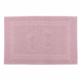 Toalha de Piso Algodão 45X68cm Havan - Rosa Fita Malu