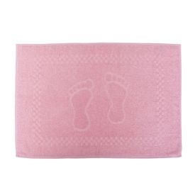 Toalha de Piso Algodão 45X68cm Havan - Rosa Pó