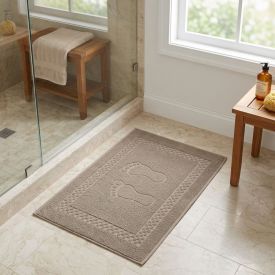 Toalha de Piso Algodão 45X68cm Havan - Camurça Malu