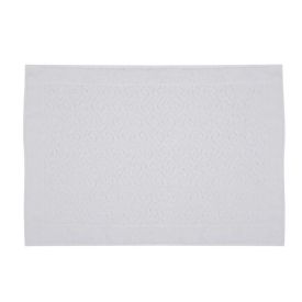 Toalha de Piso para Banheiro 45X68cm Spazio Havan Casa - Branco Chronos