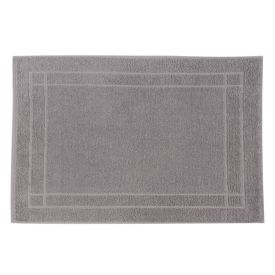 Toalha para Banheiro Antiderrapante 50X75 cm Sofisticata Havan Casa - Cinza Nara