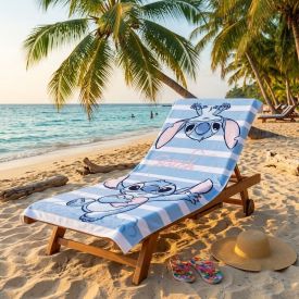 Toalha de Praia Infantil Aveludada Lepper 1 Pç - Stitch