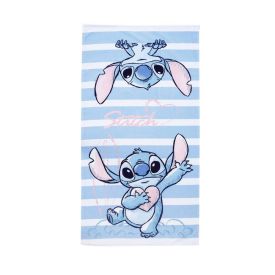 Toalha De Praia Infantil Aveludada Lepper 1 P&ccedil; - Stitch