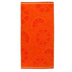 Toalha de Praia Ipanema Havan Casa - Citrus Laranja Iluminado