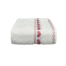 Toalha de Rosto 100% Algodão Jolie Havan Casa - Branco