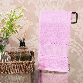Toalha Social Lavabo Havan - Rosa