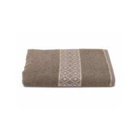 Toalha de Rosto 100% Algodão Verona Havan Casa - Taupe
