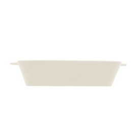 Travessa De Porcelana Com Alça Basic 1,2L - BASIC BRANCO