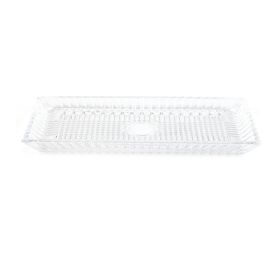 Travessa de Vidro Queen Wolff 34Cm - Transparente 