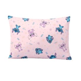Travesseiro Infantil 100% Poli&eacute;ster Disney Hedrons - Stitch Love