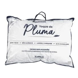 Travesseiro Toque de Pluma Havan Casa - Branco