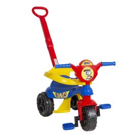 Triciclo Passeio e Pedal Kemotoca Baby Dog Kendy - Azul