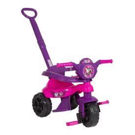 Triciclo Passeio e Pedal Kemotoca Baby Kendy - Rosa e Roxo