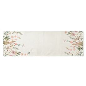 Trilho de Mesa 45 X 1,20 m Clean Renova Döhler - Flores Salmão
