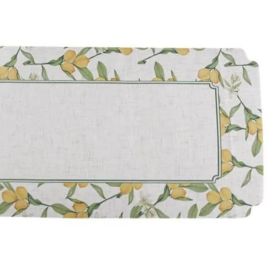 Trilho De Mesa Viena 40X120 Cm Havan Casa - Limão Siciliano