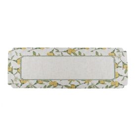 Trilho de Mesa Viena 40X120 cm Havan Casa - Limão Siciliano