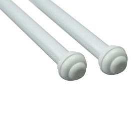 Varão para Cortina Médio Duplo 2,50M Fosco Havan - Branco Fosco 