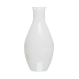 Vaso de Vidro Dália 14,5Cm Lyor - BRANCO
