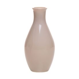 Vaso de Vidro Dália 14,5Cm Lyor - CINZA