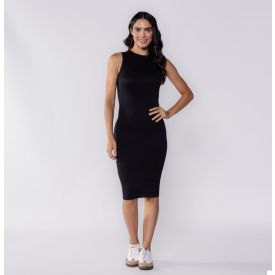 Vestido Feminino Midi Sem Costura Boby Blues